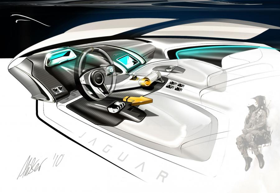  Jaguar C-X75 Concept 2010 года  (фото 70 из 126)